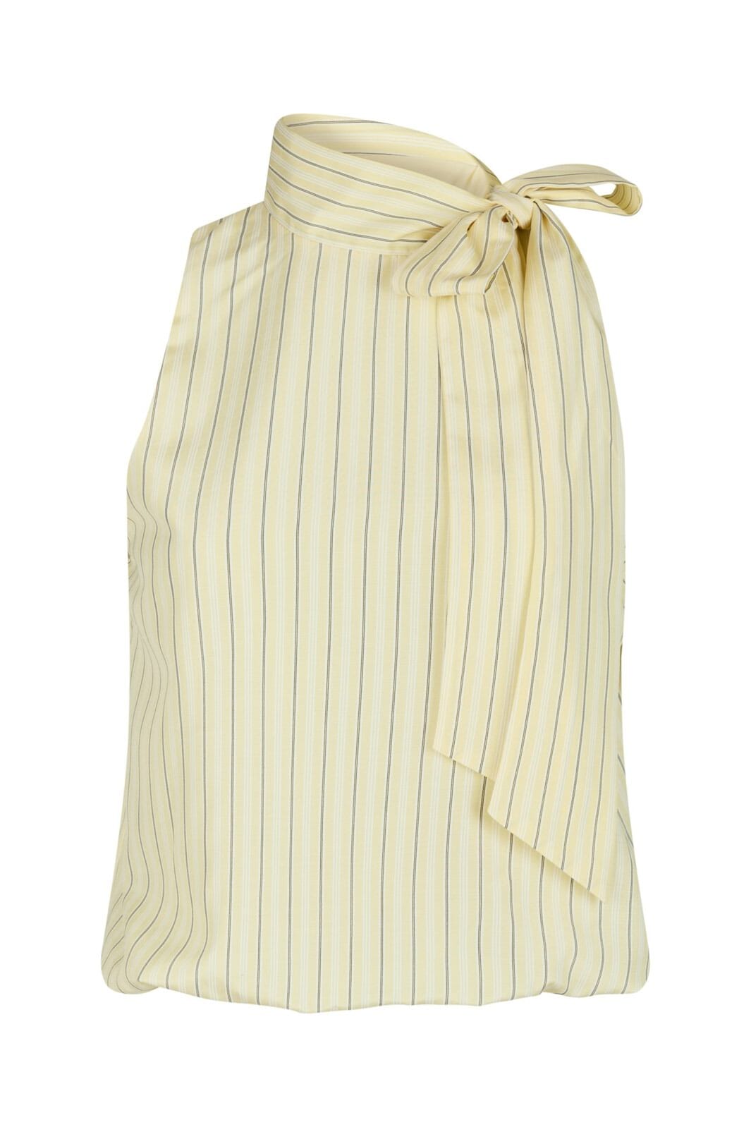 Neo Noir - Veda Stripe Top 165002 - 191 - Light Yellow
