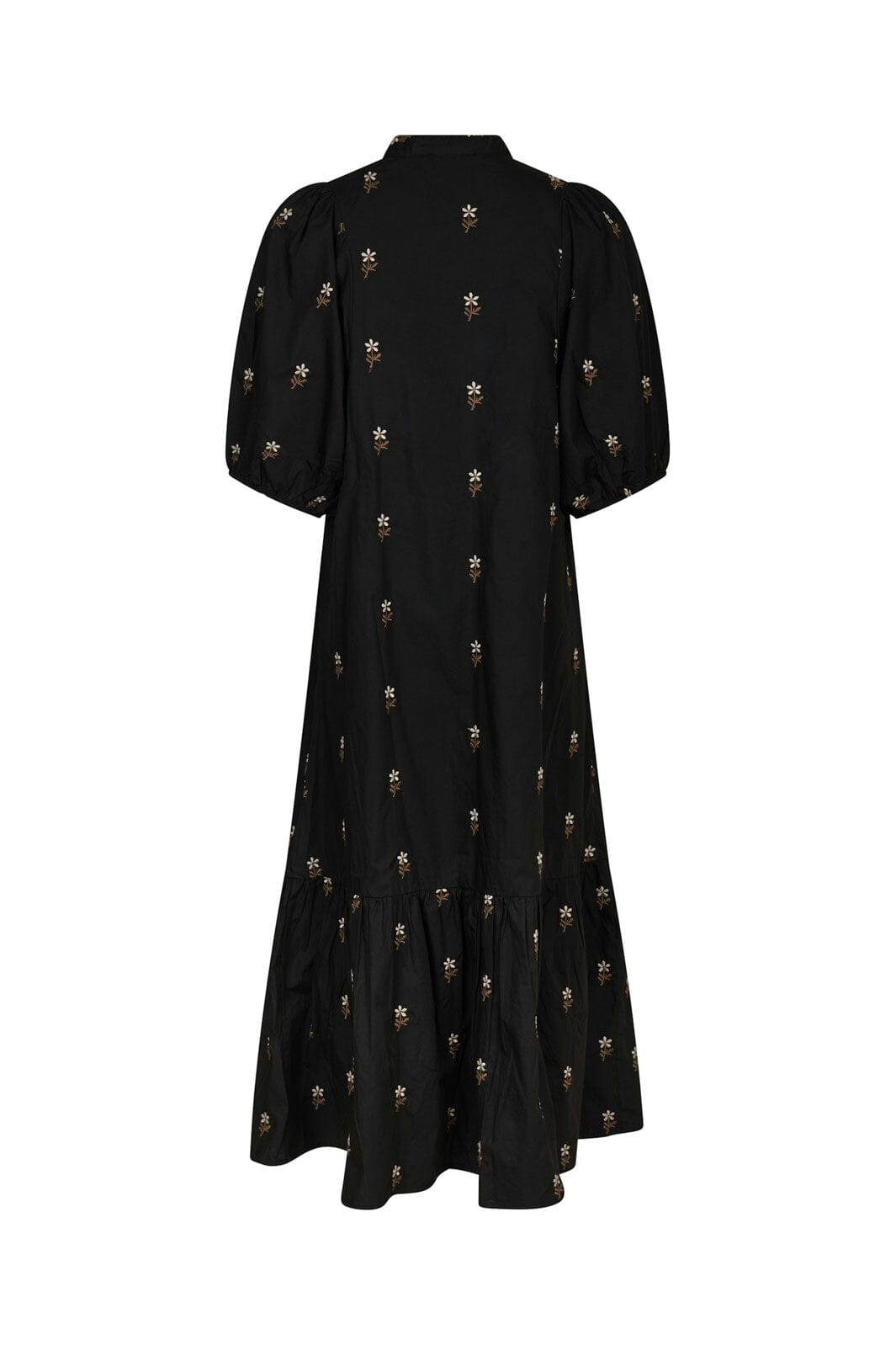 Neo Noir - Veronica Flower Emb Dress 166846 - 100 - Black