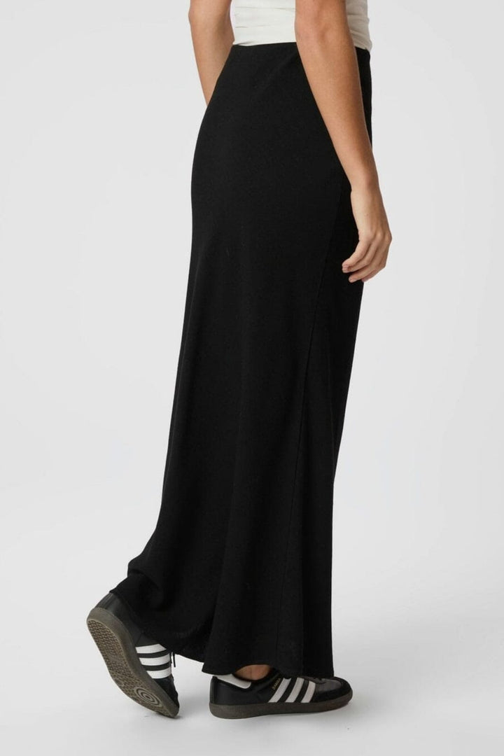 Neo Noir - Viso Linen Skirt 161871 - 100 - Black