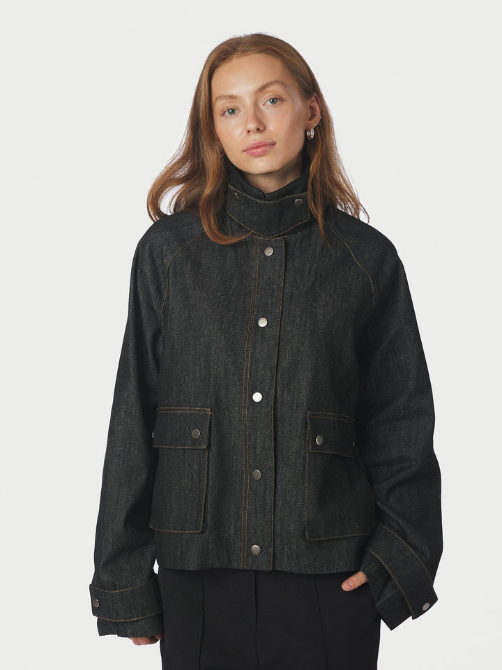 Neo Noir - Vista Denim Cord Jacket 164643 - 534 - Dark Blue Jakker 