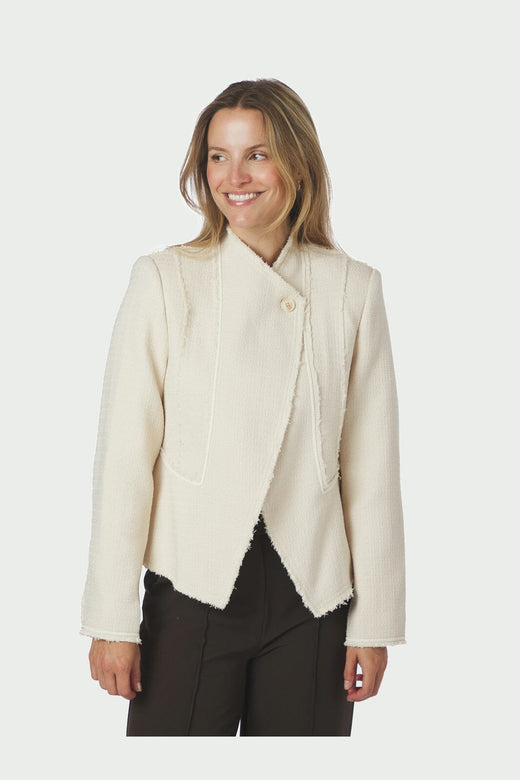 Neo Noir - Ylena Boucle Jacket 170672 - 122 - Creme