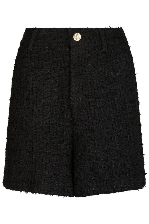 Neo Noir - Zanya Boucle Shorts 167198 - 100 - Black Shorts 