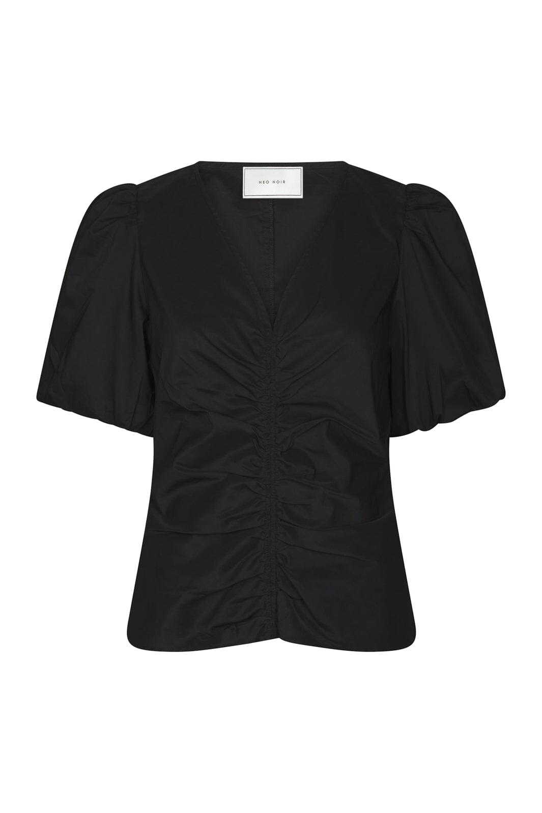 Neo Noir - Zaria Poplin Blouse 167568 - 100 - Black
