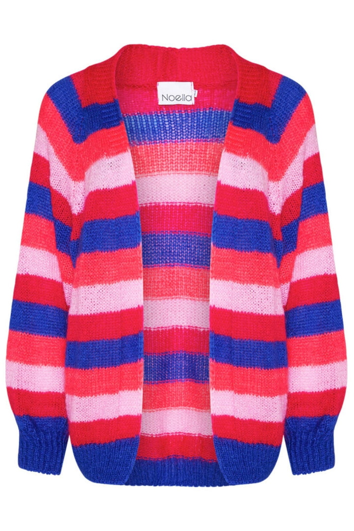 Noella - Abigail Knit Cardigan - Pink/Blue Mix Cardigans 