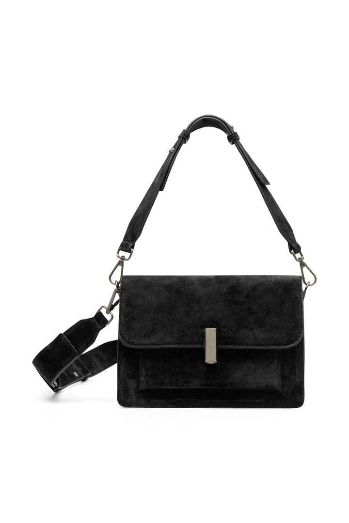 Noella - Adele Bag Real Suede 15970006 - 004 - Black