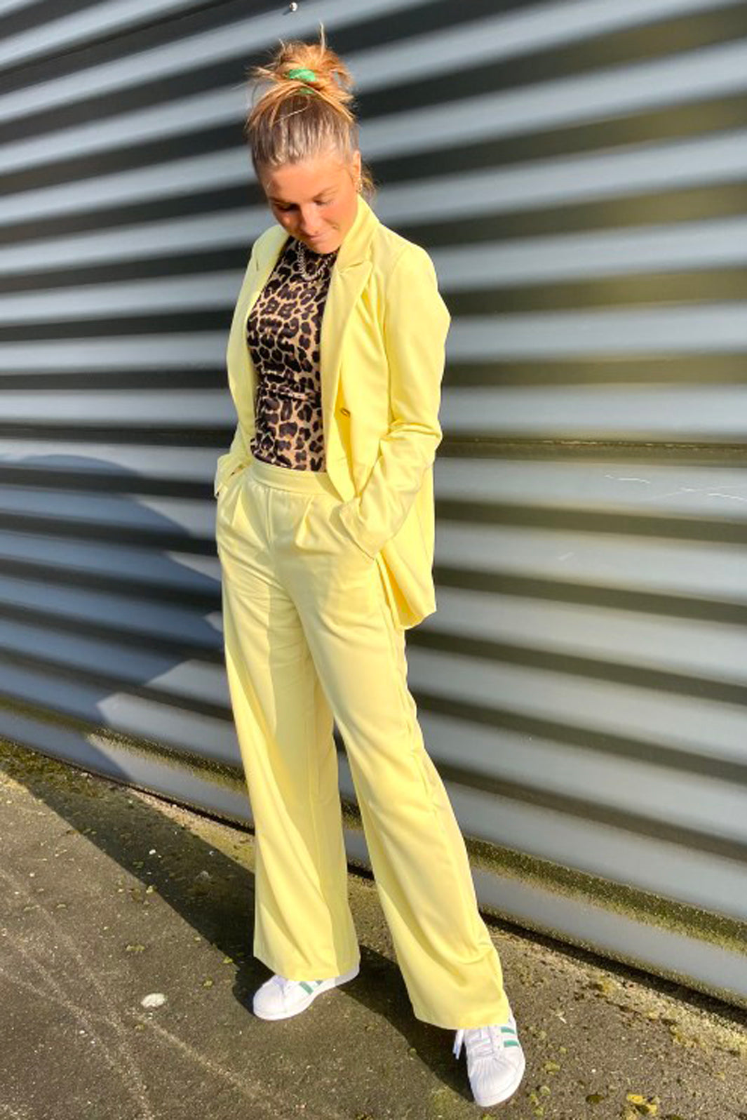 Noella - Brooklyn Pants Spring - Pastel Yellow Bukser 