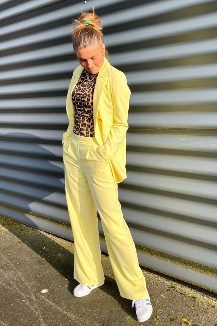 Noella - Brooklyn Pants Spring - Pastel Yellow Bukser 