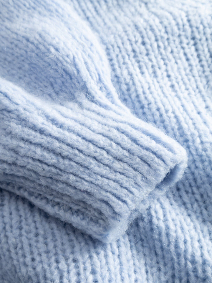 Noella - Fora Knit Cardigan - Lightblue Cardigans 