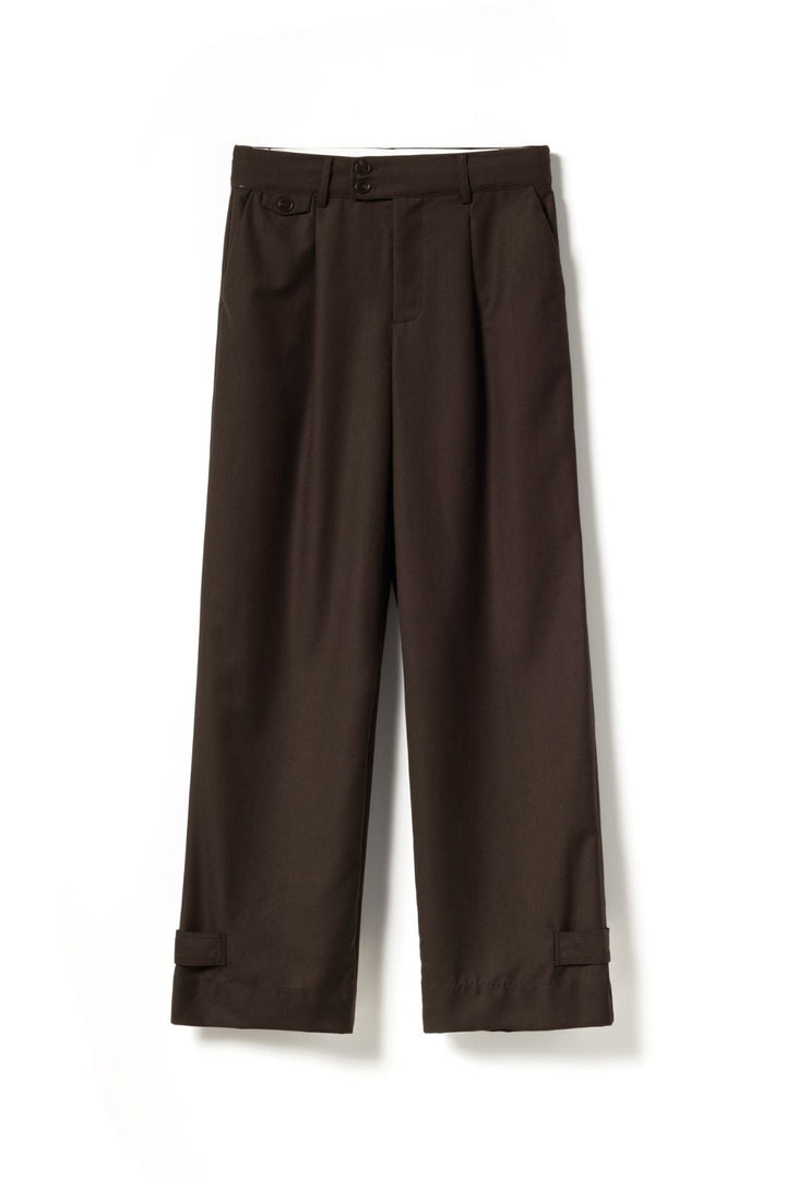 Noella - Joann Pants - 1021 Chocolate Brown Bukser 