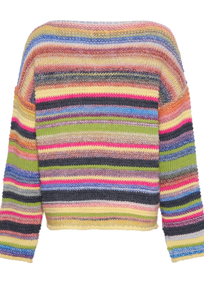 Noella - Jordyn Knit - 658 Multi Strikbluser 