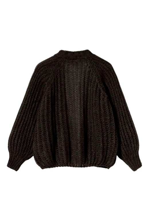 Noella - Joseph Knit Cardigan 12261003 - 548 - Dark Brown Cardigans 