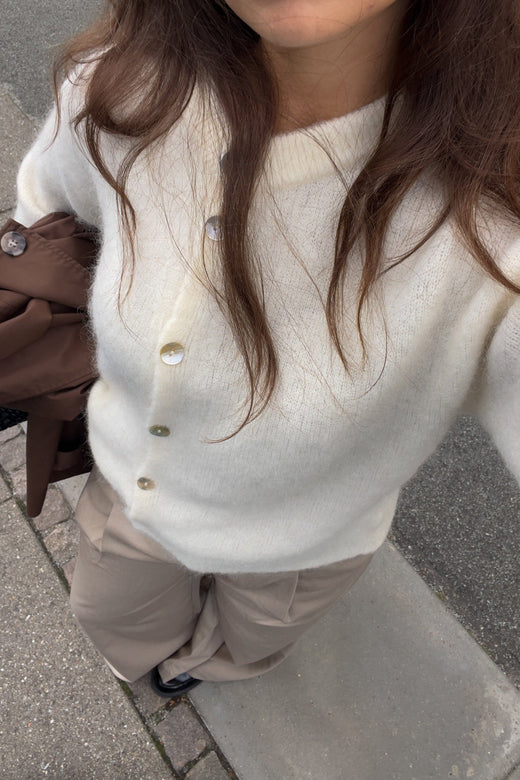 Noella - Kae Knit Cardigan - 1206 Oyster Cardigans 