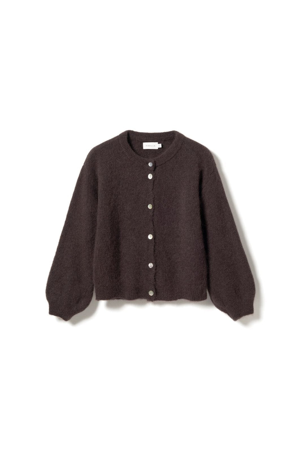 Noella - Kae Knit Cardigan 12940084 - 674 - Chocolate