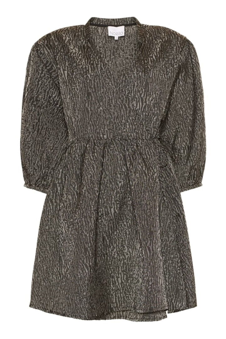 Noella - Kamila Wrap Dress - Black Kjoler 