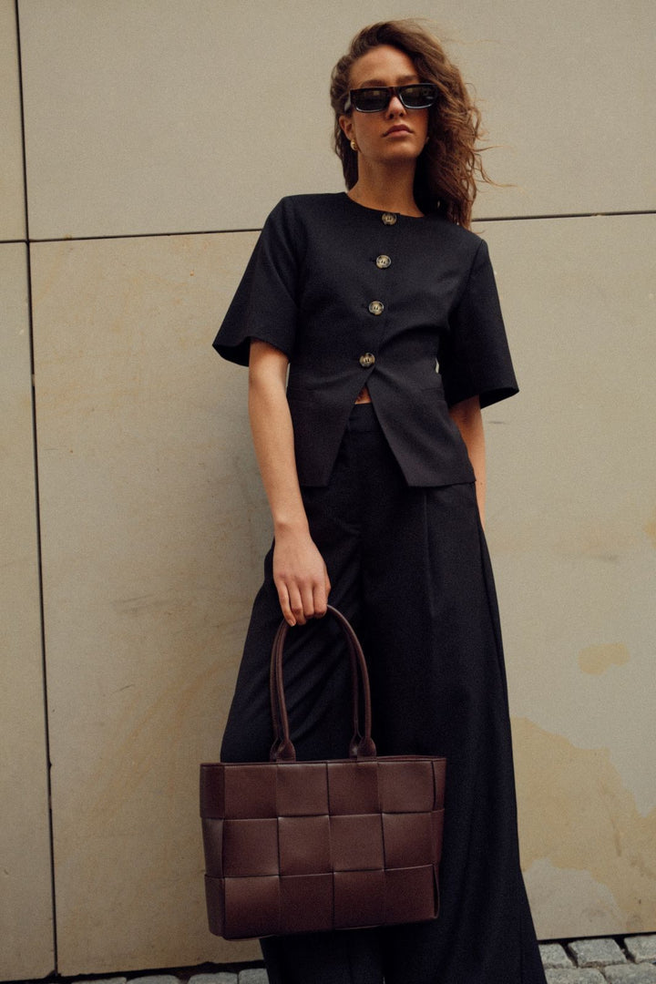 Noella - Kazia Pants - 004 Black Bukser 