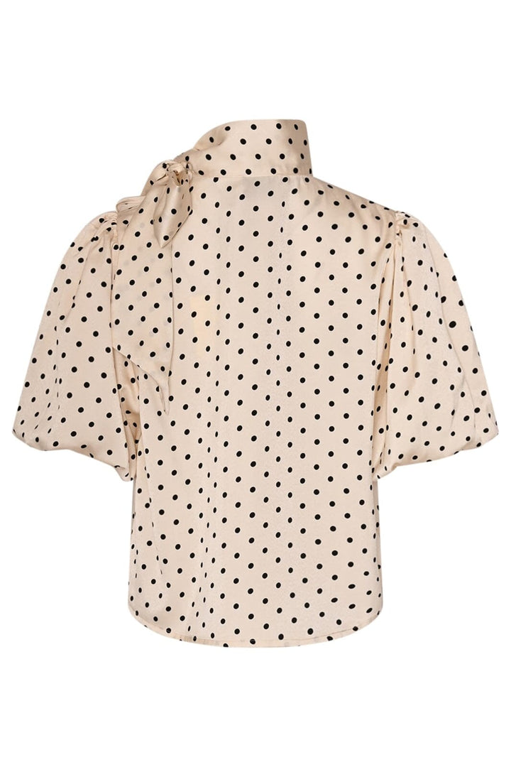 Noella - Kesha Blouse 13450002 - 1336 Carmine White Print