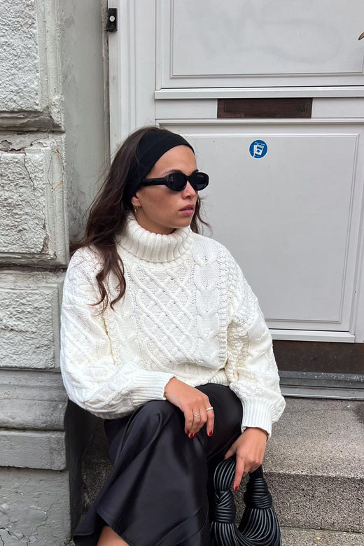 Noella - Lael Knit 13760002 - 974 - Ivory Strikbluser 