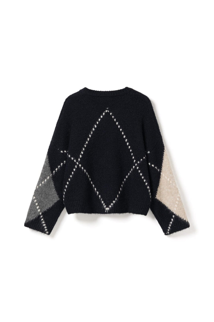 Noella - Lai Knit 14670001 - 670 - Navy Mix