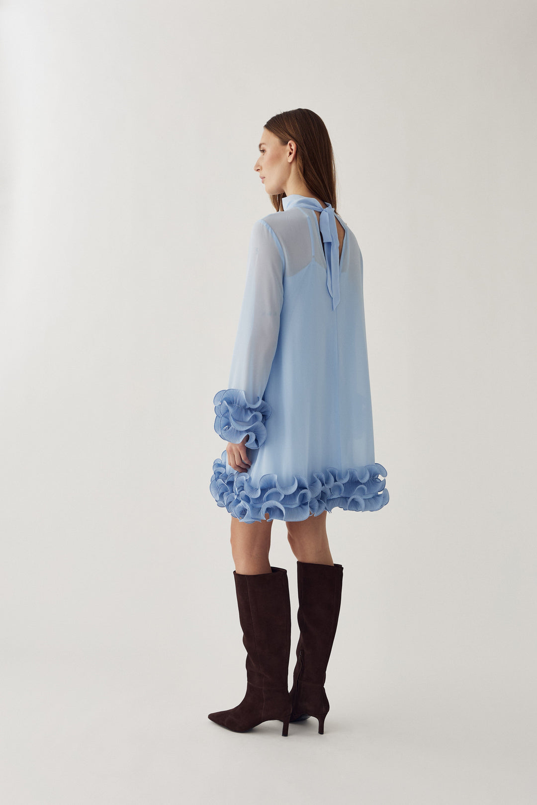 Noella - Latania Dress 14510001 - 387 - Sky Blue Kjoler 