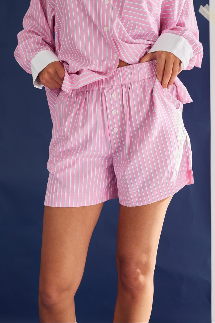 Noella - Lea Shorts 13390001 - 1331 Carsyn Pink Stripe