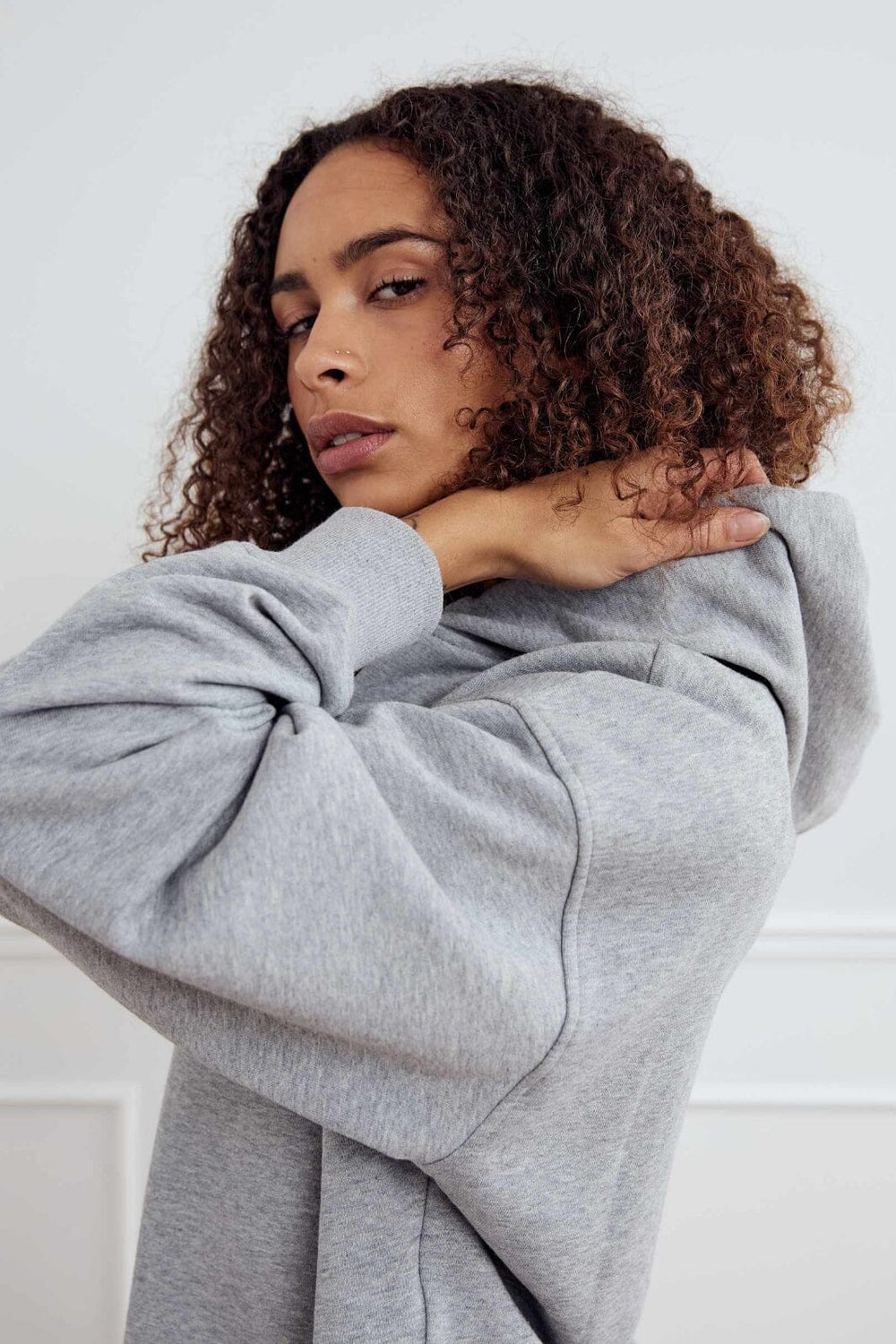 Noella - Lewanna Sweatshirt 13510002 - 972 - Medium Grey Mel.