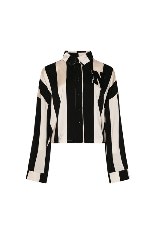 Noella - Liara N Shirt 14060001 - 1221 - Black Ivory Stripe