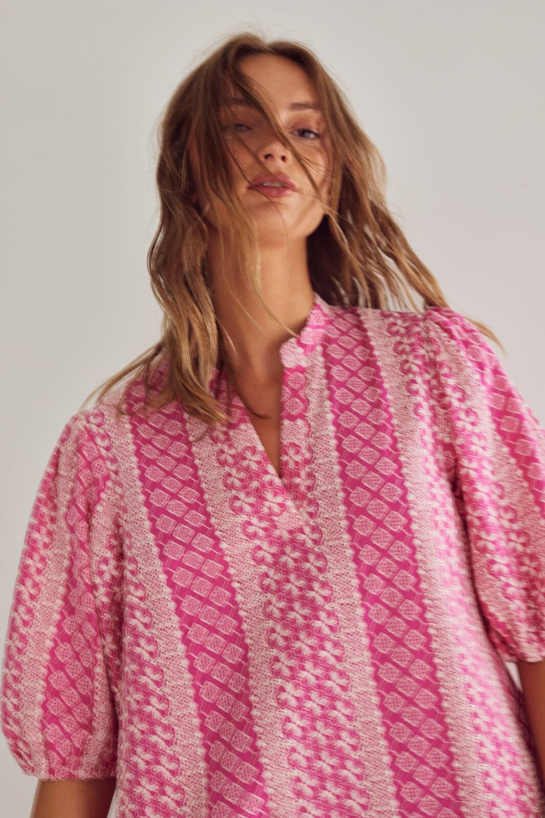 Noella - Lillianna Dress 13380001 - 1330 Pink Sugar Combo