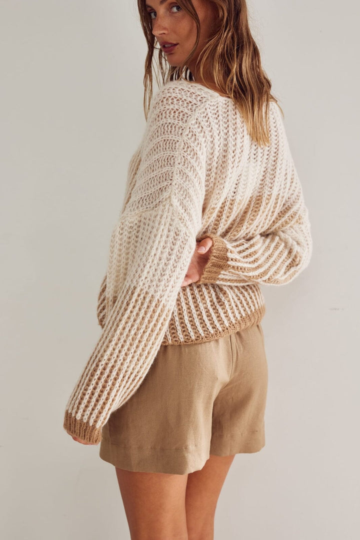 Noella - Lillie Knit 13100001 - 1315 - Cheyenne Sand Stripe