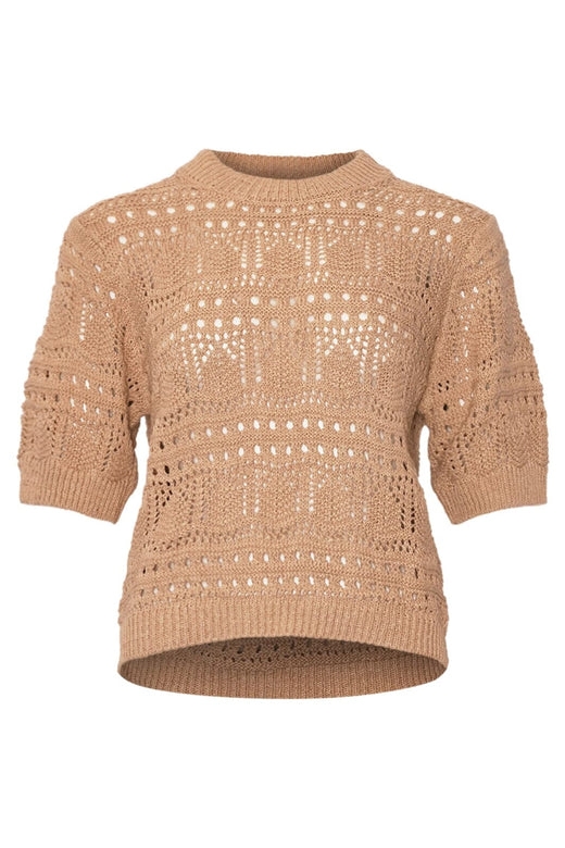 Noella - Livia Knit Top 13170001 - 1317 - Oyster Melange