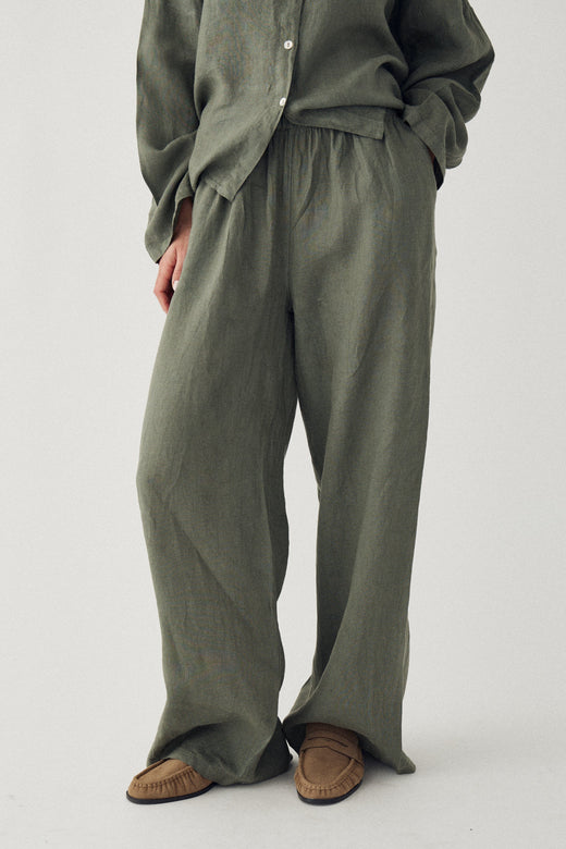 Noella - Lorann Pants 14700004 - 1468 - Green Leaf Bukser 