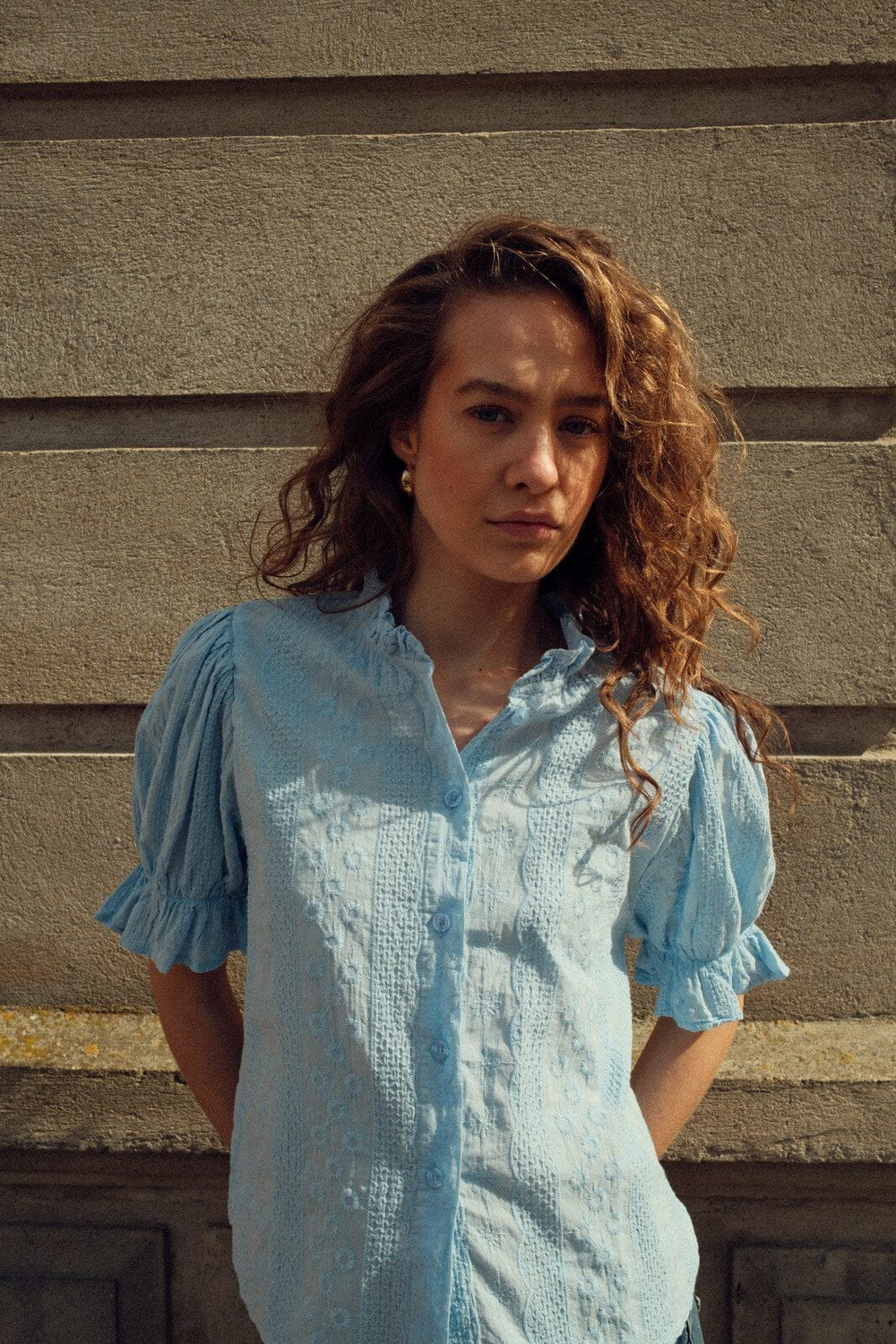 Noella - Luma Blouse 14690001 - 016 - Light Blue