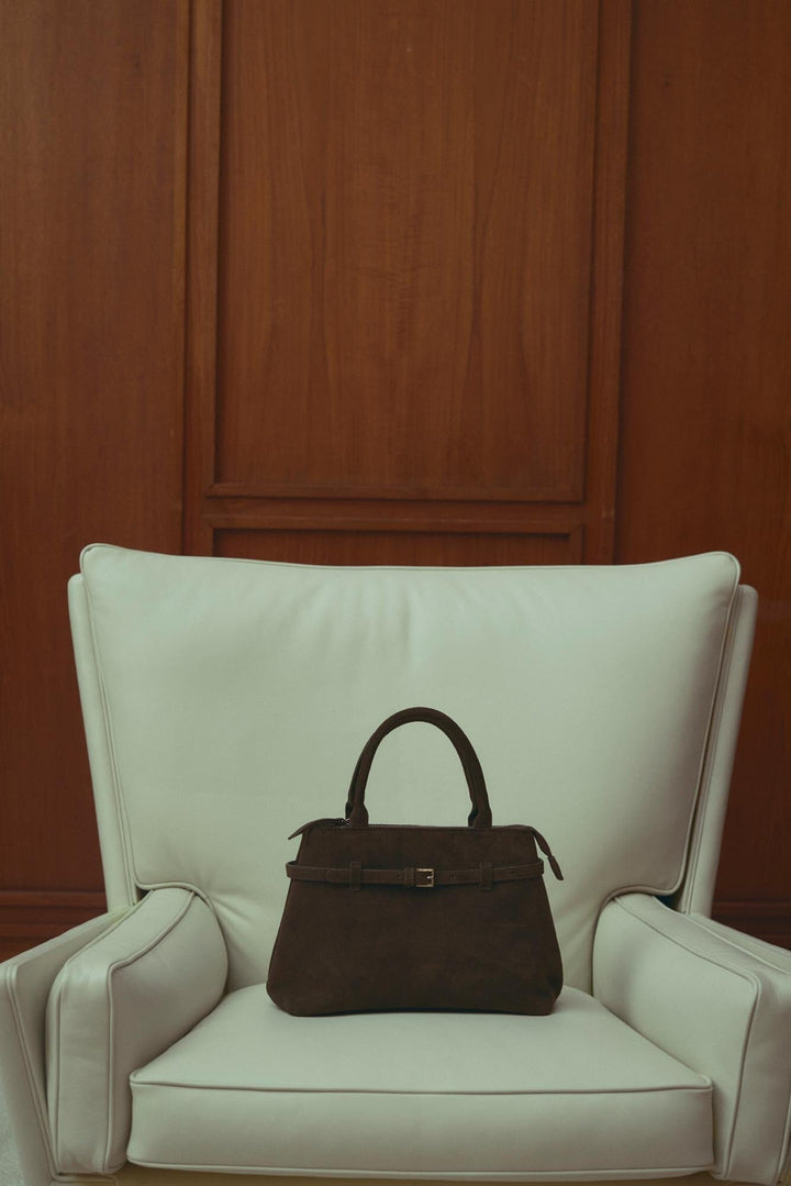 Noella - Macie Bag Real Suede 15970005 - 674 - Chocolate Tasker 