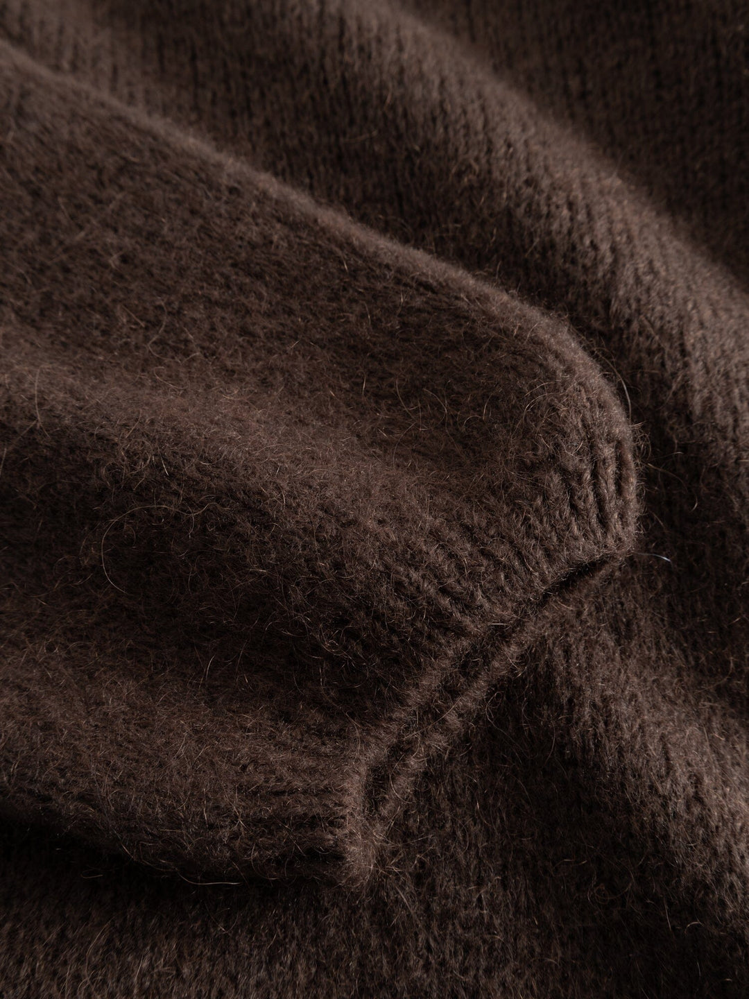 Noella - Mimi Knit Jumper - 548 Dark Brown Strikbluser 