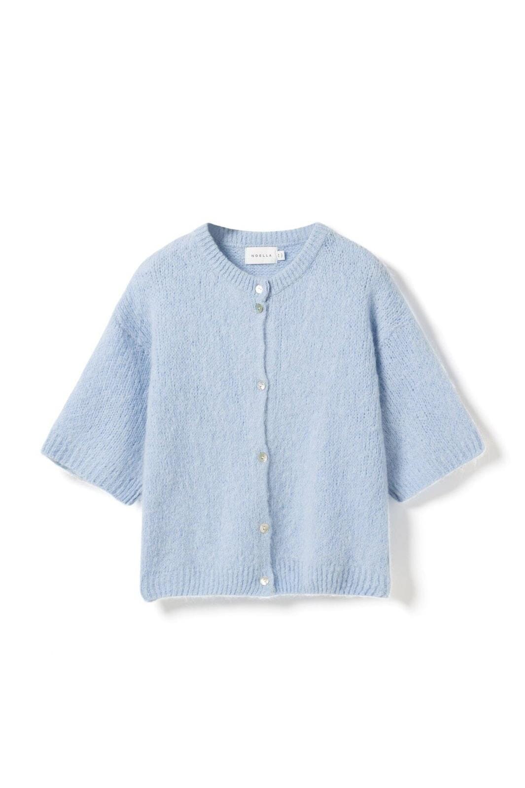 Noella - N-Kae Ss Knit Cardigan 15950003 - 016 - Light Blue Cardigans 