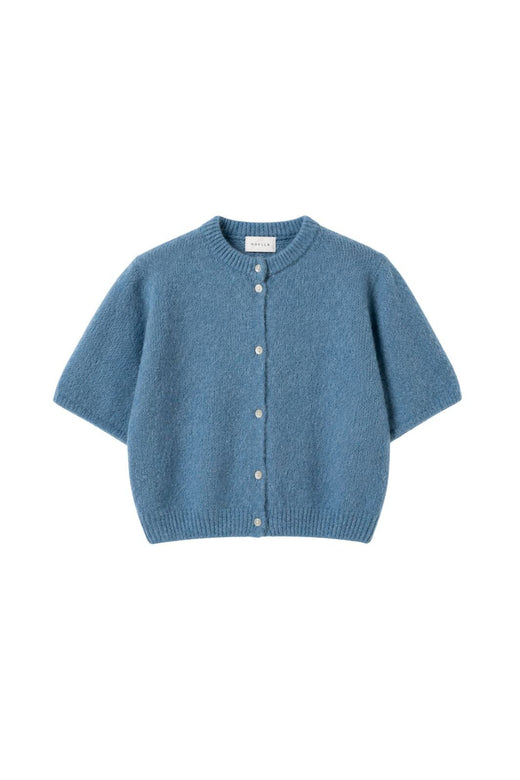 Noella - N-Kae Ss Knit Cardigan 15950003 - 1542 - Jeans Melange Cardigans 