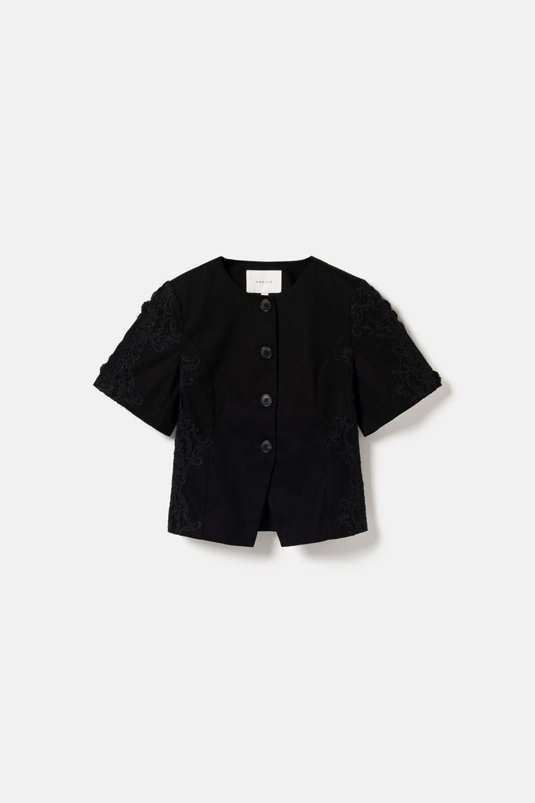 Noella - N-Kasaundra Lace Blazer 17270002 - 004 - Black
