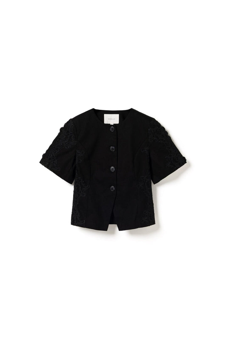Noella - N-Kasaundra Lace Blazer 17270002 - 004 - Black