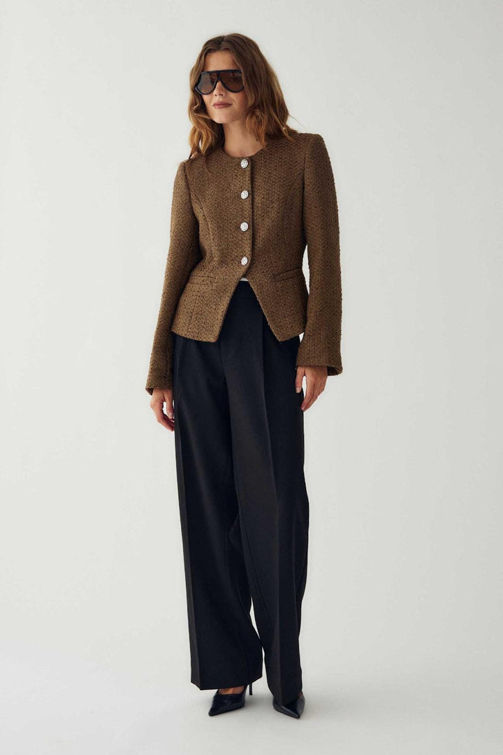 Noella - N-Kasaundra Ls Blazer 17180002 - 474 - Breen Blazere 