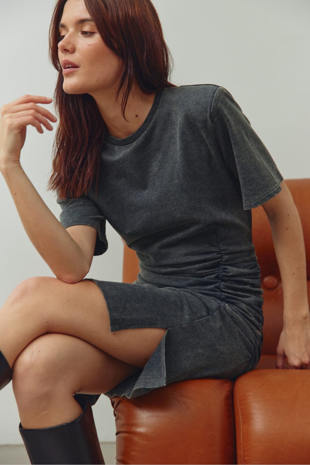 Noella - N-Kiunna Dress 15310001 - 223 - Grey Wash