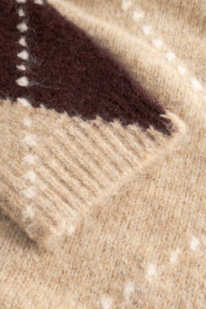 Noella - N-Laiana Knit Cardigan 14670002 - 969 - Sand Melange