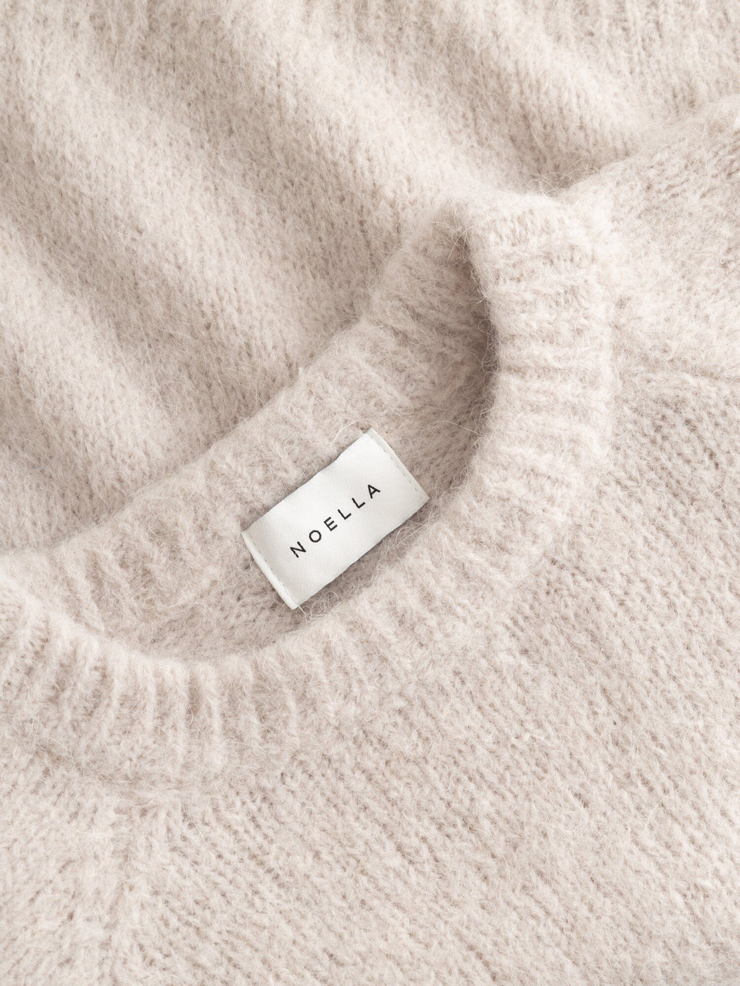 Noella - N-Latora Knit 15250002 - 1206 - Oyster Strikbluser 