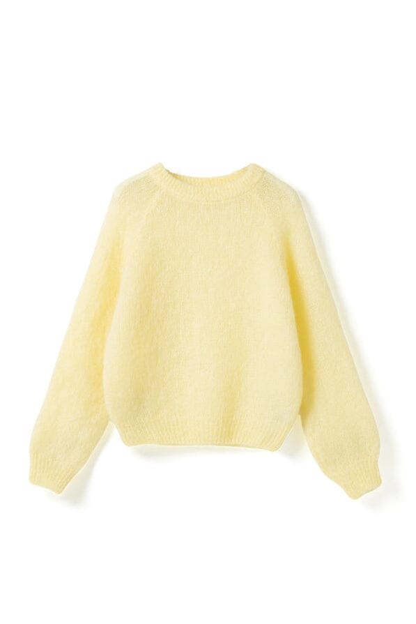 Noella - N-Latora Knit 15250002 - 260 - Light Yellow Strikbluser 