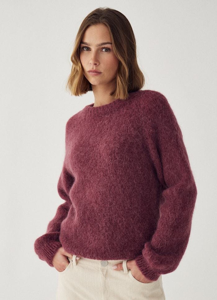 Noella - N-Latora Knit 15950002 - 1285 - Rust Strikbluser 