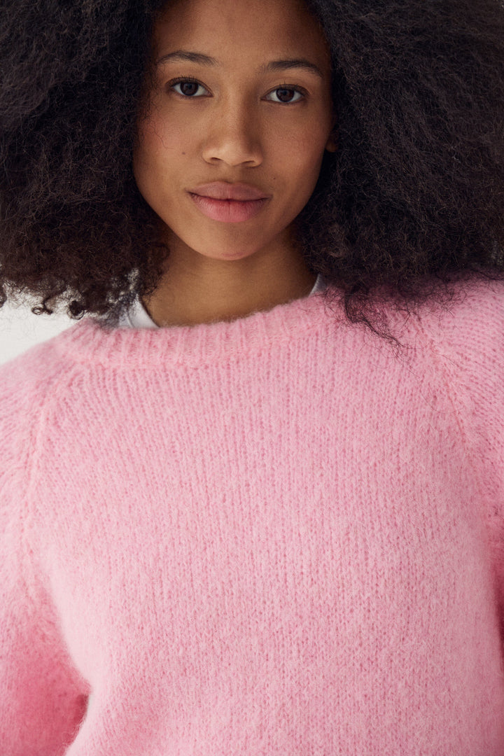 Noella - N-Latora Knit 15950002 - 1460 - Blush Pink Strikbluser 