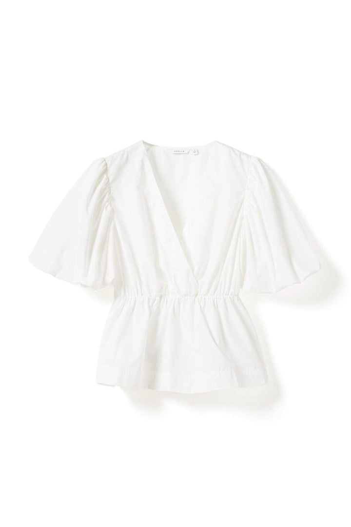 Noella - N-Magdalena Blouse 14540009 - 028 - White Bluser 