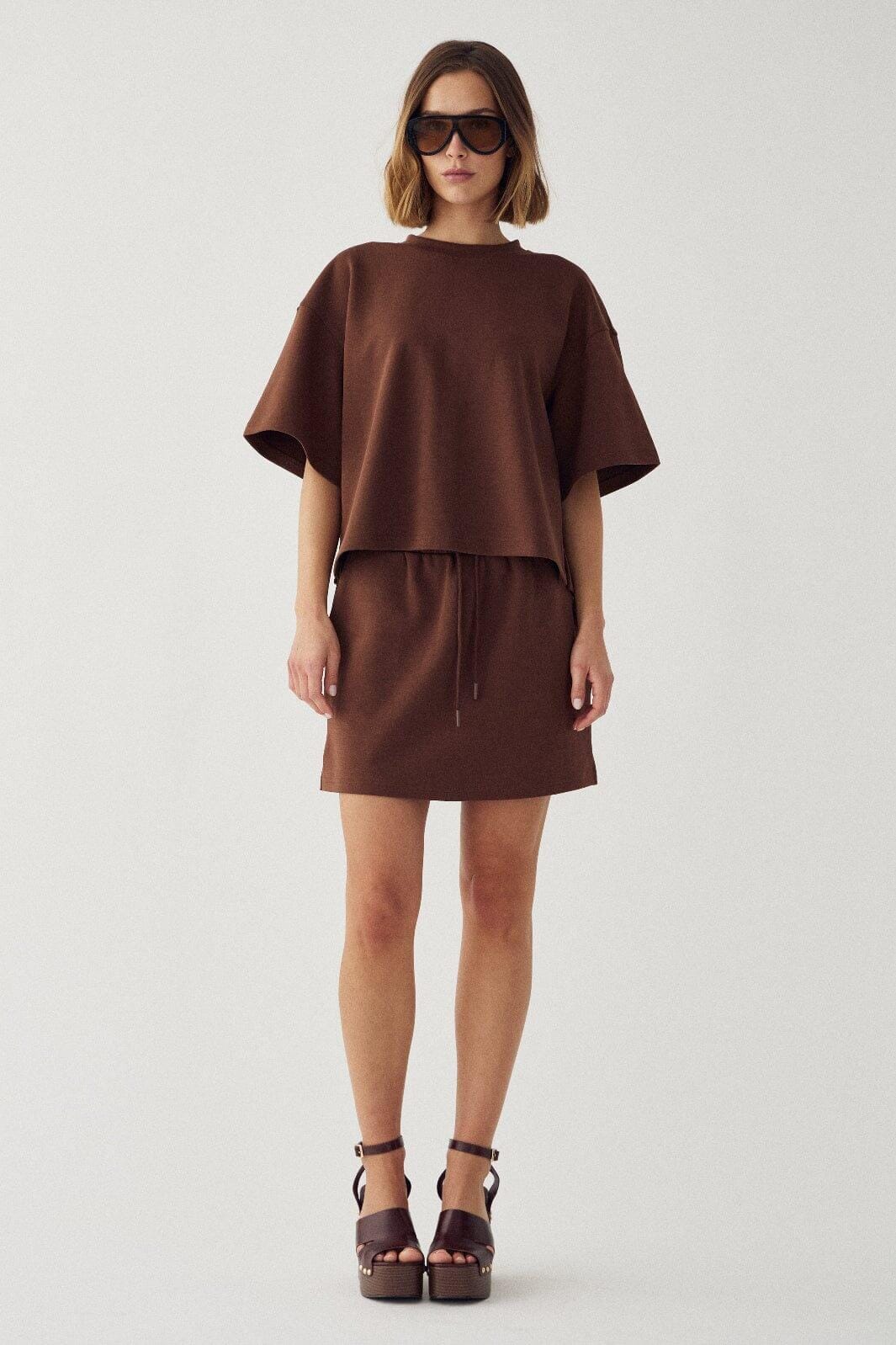 Noella - N-Maple T-Shirt 14940003 - 1465 - Clay T-shirts 