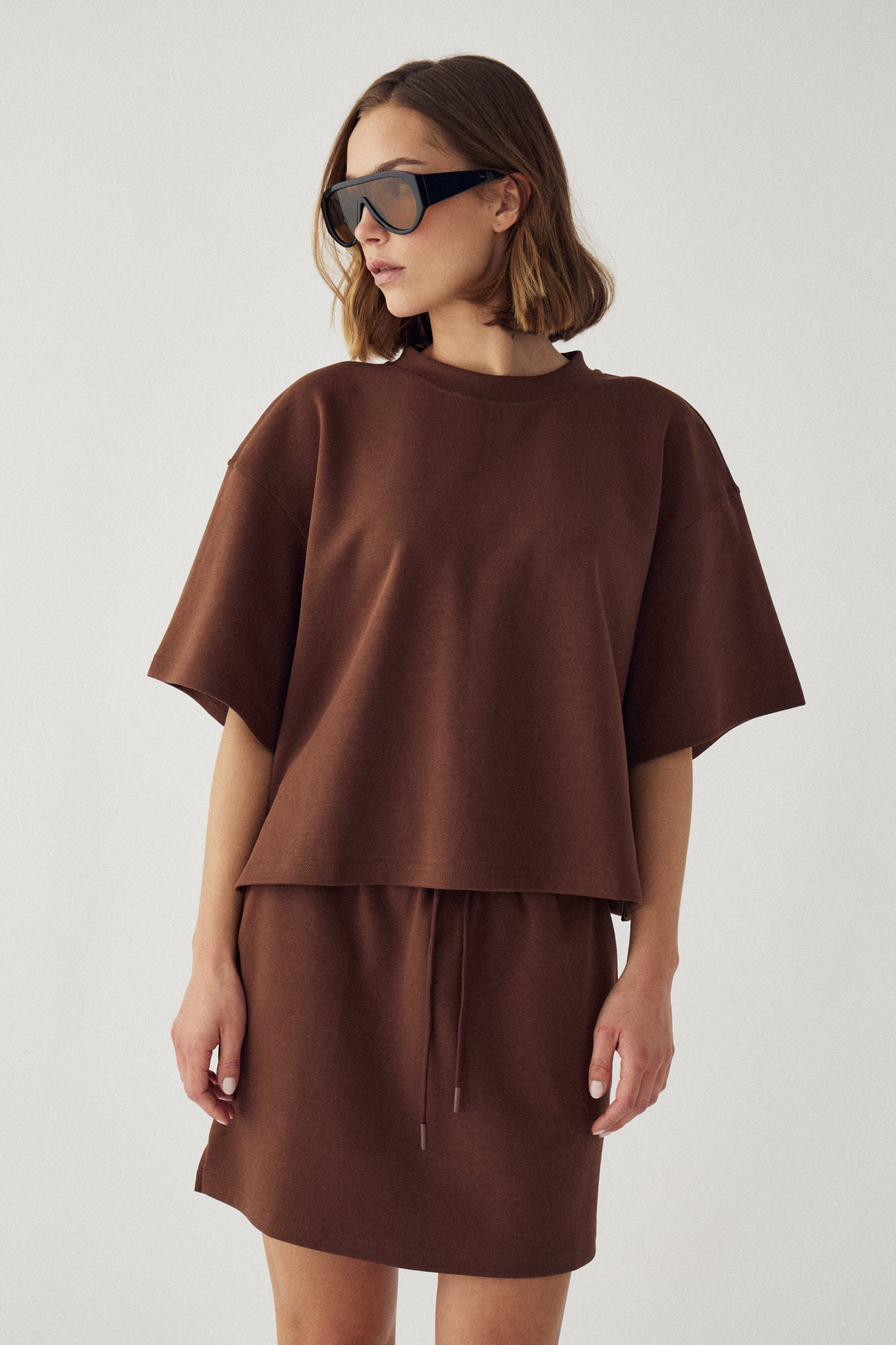 Noella - N-Maple T-Shirt 14940003 - 1465 - Clay T-shirts 