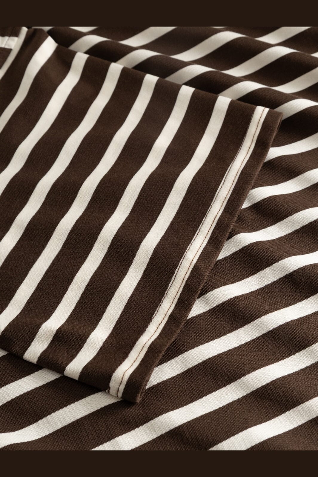 Noella - N-Maple T-Shirt 17260002 - 450 - Eton Brown Ivory Stripe