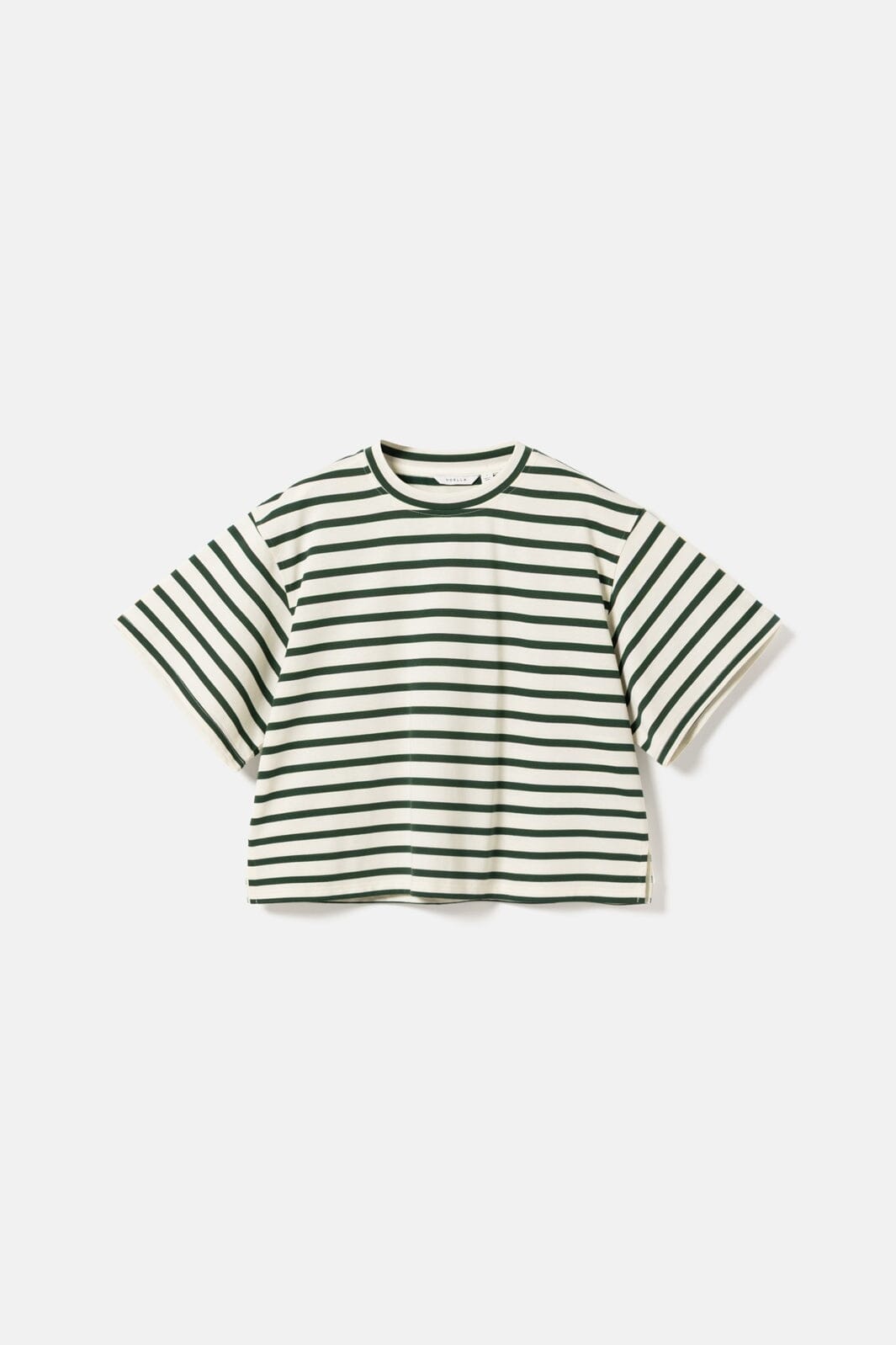 Noella - N-Maple T-Shirt 17260002 - 451 - Eton Ivory Green Stripe
