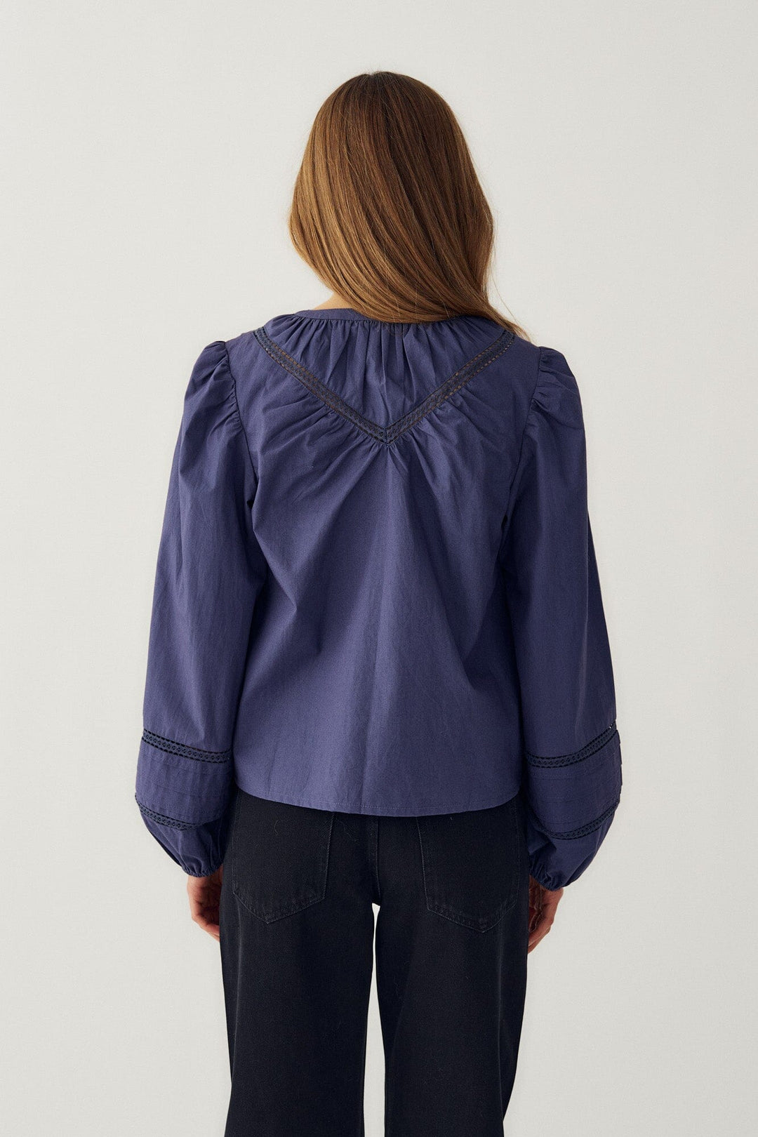 Noella - N-Marceline Blouse 15050001 - 1004 - Dusty Blue Bluser 